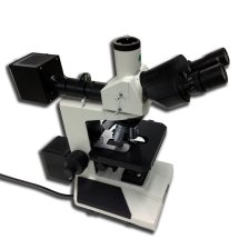 Microscópio Platina Normal Trinocular óptica plana